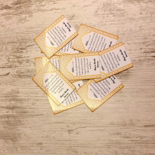 Mevlüt Magneti 6x9cm - 18 Adet